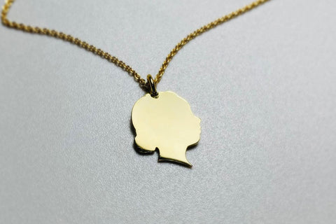 Silhouette Pendant - Big - Konterfey