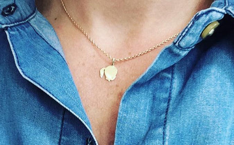 Silhouette Pendant – Petite - Konterfey - Handmade Jewellery